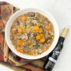 Mushroom and Farro Soup