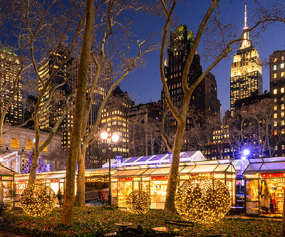 Back Again at the Winter Village in Bryant Park, NYC