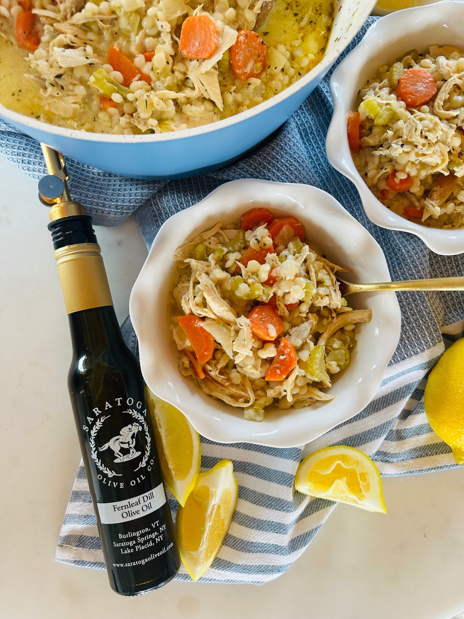 Creamy Chicken Couscous Soup