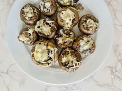 Sausage and Cranberry Sage Stuffed Mushrooms