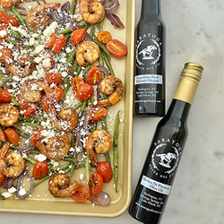 Sheet Pan Shrimp with Roasted Vegetables