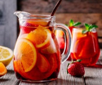 Strawberry Balsamic Sangria