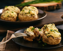 Stuffed Mushroom Caps