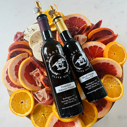 Summertime Citrus, Mozzarella and Prosciutto