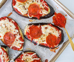 Easy Eggplant Pizzas