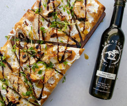 Honey Mustard Chicken & Lavender Flatbread