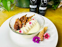 Balsamic & Caramelized Fig Panna Cotta