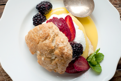 Spiced Berry Shortcakes
