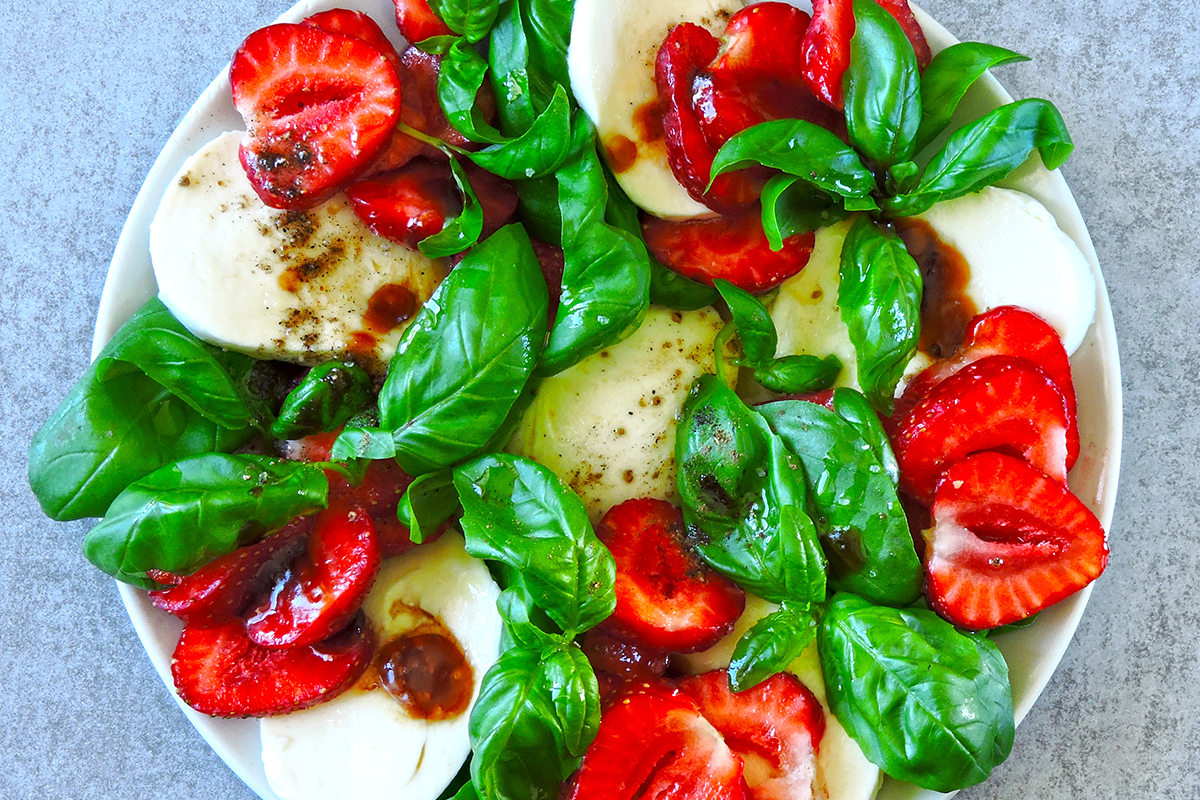 Strawberry Caprese Salad