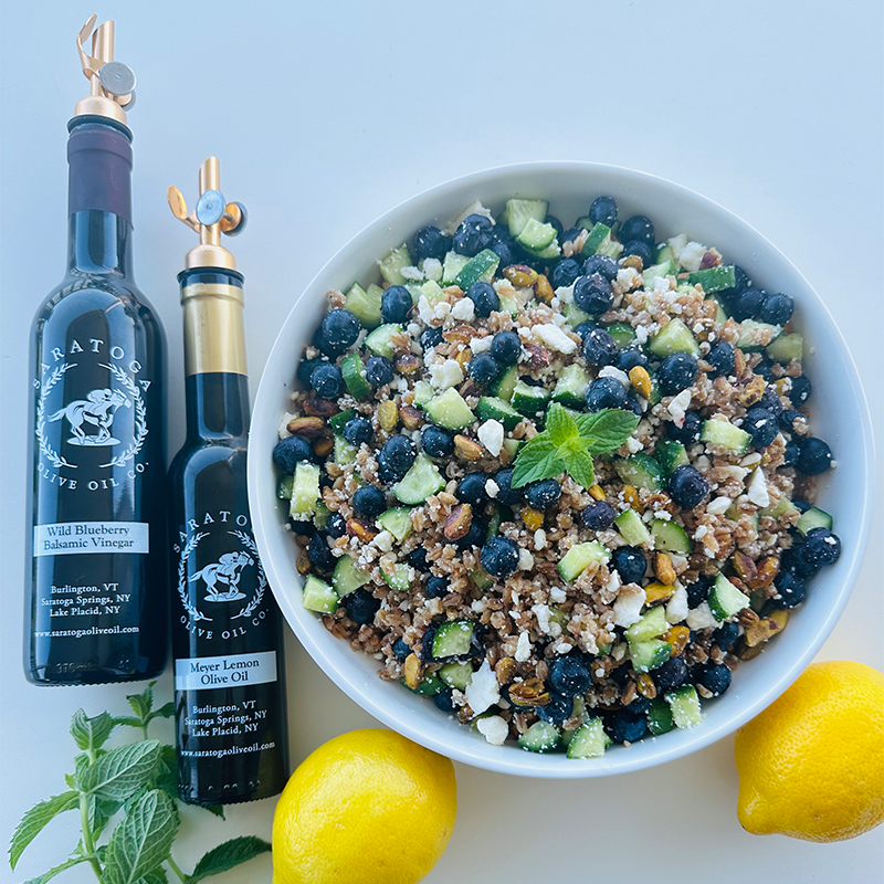 Blueberry and Farro Salad