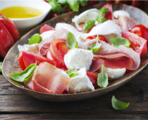 Caprese Salad with Prosciutto