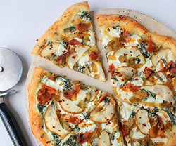 Caramelized Onion & Pear Pizza