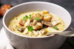 Cloudy with a Chance of Meatballs Chowder