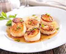 Gourmet Garlic Scallops