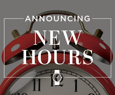 Updated Hours – Friday July 10th, 2020