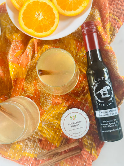 Honey and Tangelo Orange Balsamic Tea