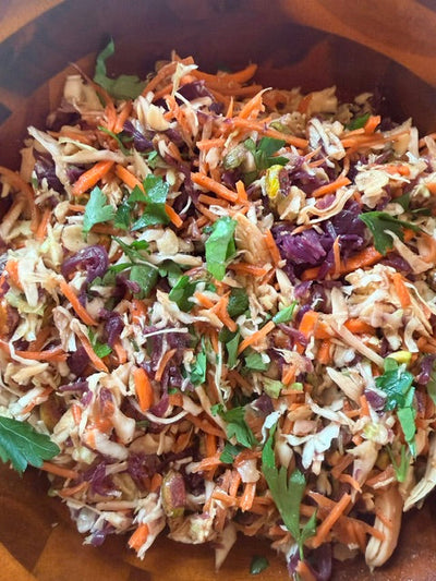 Extra Crunchy Cabbage Salad