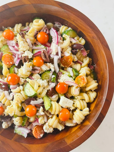 Easy Greek Pasta Salad