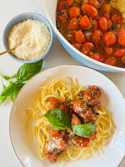 Balsamic Cherry Tomato Sauce