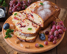 Meyer Lemon and Grape Cake