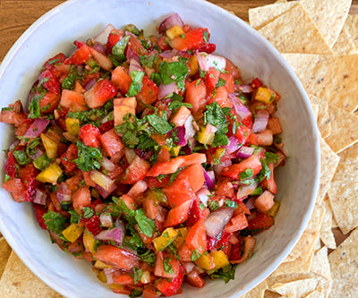 Strawberry Basil Salsa