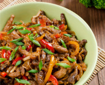 Sweet and Spicy Pork Stir Fry