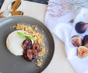 Fig-Leaf Panna Cotta, Recipe