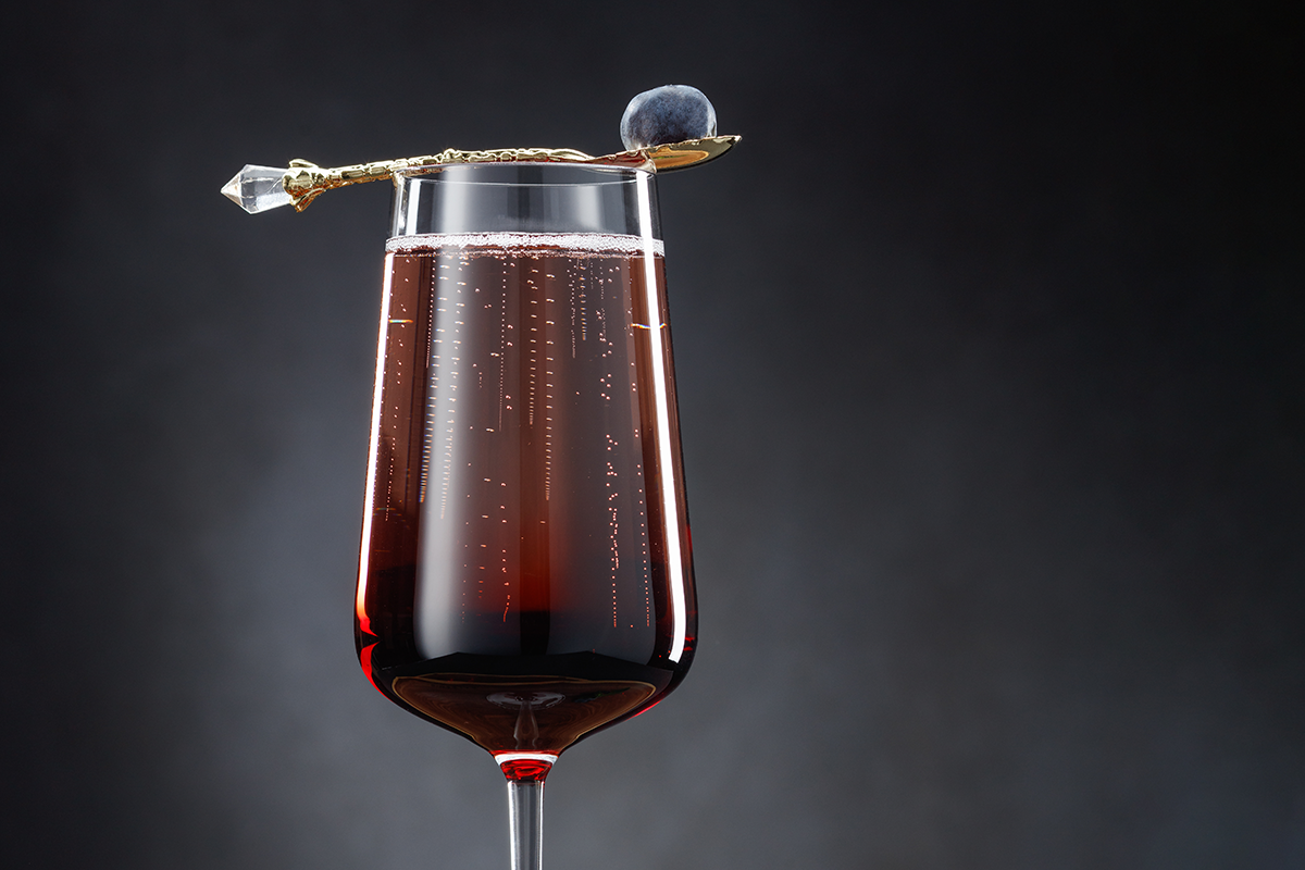 Blueberry Balsamic Bubbly
