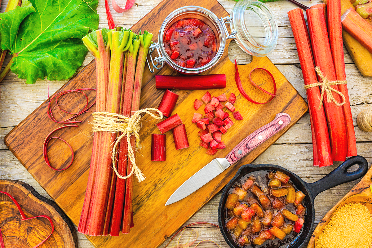 What We're Cooking This Season: Rhubarb!