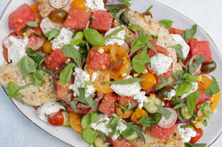 Tuscan & Peach Chicken Salad