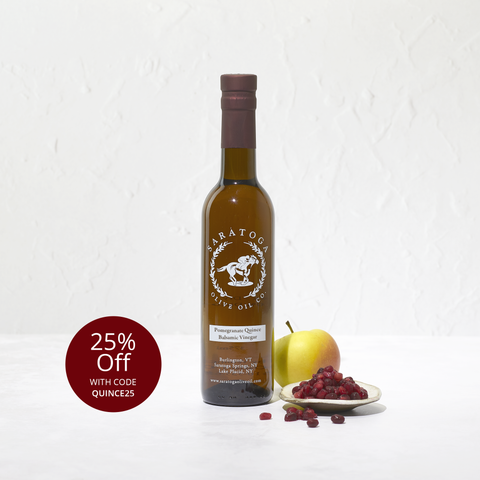 25% off Pomegranate Quince Balsamic Vinegar with code QUINCE