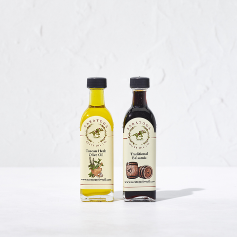 60ml Pairing: Tuscan Herb Olive Oil and Traditional 18-Year Balsamic Vinegar