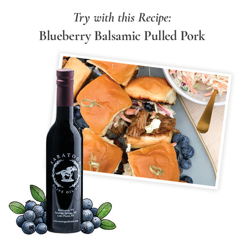 blueberry balsamic vinegar recipe suggestion blueberry balsamic pulled pork