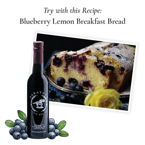 blueberry balsamic vinegar recipe suggestion blueberry lemon breakfast bread