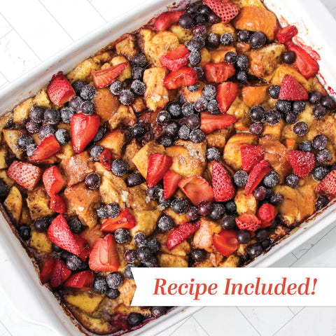 Berry French Toast Bake Recipe using the Brunch Collection