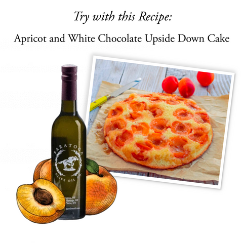 apricot balsamic vinegar recipe suggestion apricot and white chocolate upside down cake