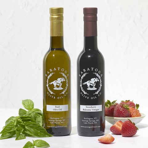 Basil Olive Oil & Strawberry Balsamic