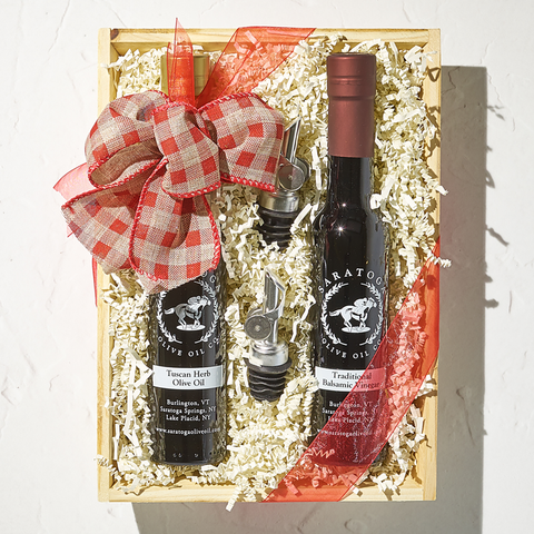 Daily Double Gift Basket - Tuscan