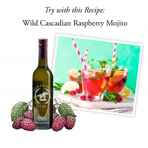cascadian raspberry balsamic vinegar recipe suggestion wild cascadian raspberry mojito