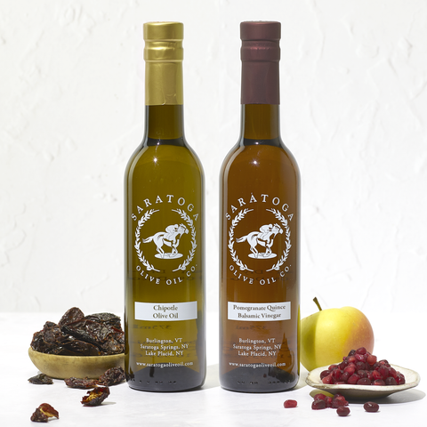 Chipotle Olive Oil & Pomegranate Quince Balsamic