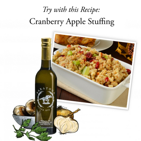 cranberry apple stuffing recipe with cilantro roasted onion olive oil