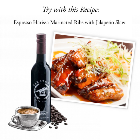 espresso balsamic vinegar recipe suggestion espresso harissa marinated ribs with jalapeno slaw