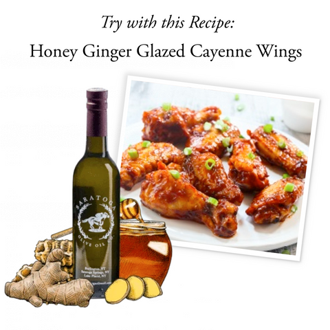 honey ginger balsamic vinegar recipe suggestion honey ginger glazed cayenne wings