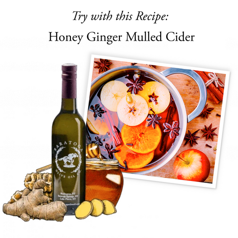 honey ginger balsamic vinegar recipe suggestion honey ginger mulled cider