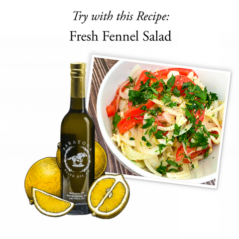 fresh fennel salad recipe with meyer lemon olive oil
