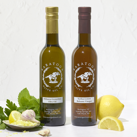 Sicilian Lemon Balsamic & Milanese Gremolata Olive Oil