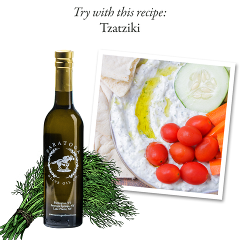 Try Fernleaf Dill Olive Oil with this recipe: Tzatziki
