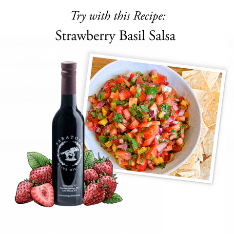strawberry balsamic vinegar recipe suggestion strawberry basil salsa